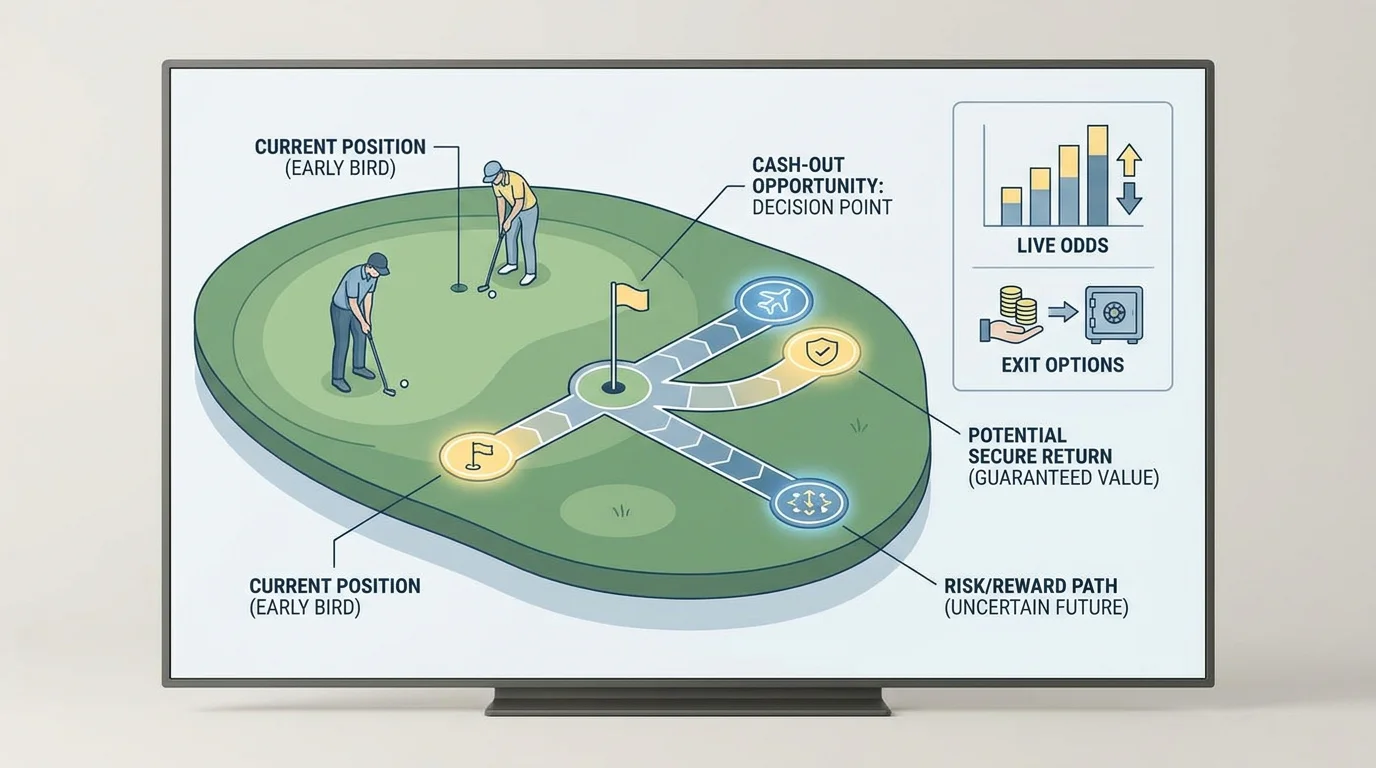 Cash-Out beim Golf Wetten — Erklärung der Funktion und Grund für das Verbot bei GGL-Anbietern in Deutschland