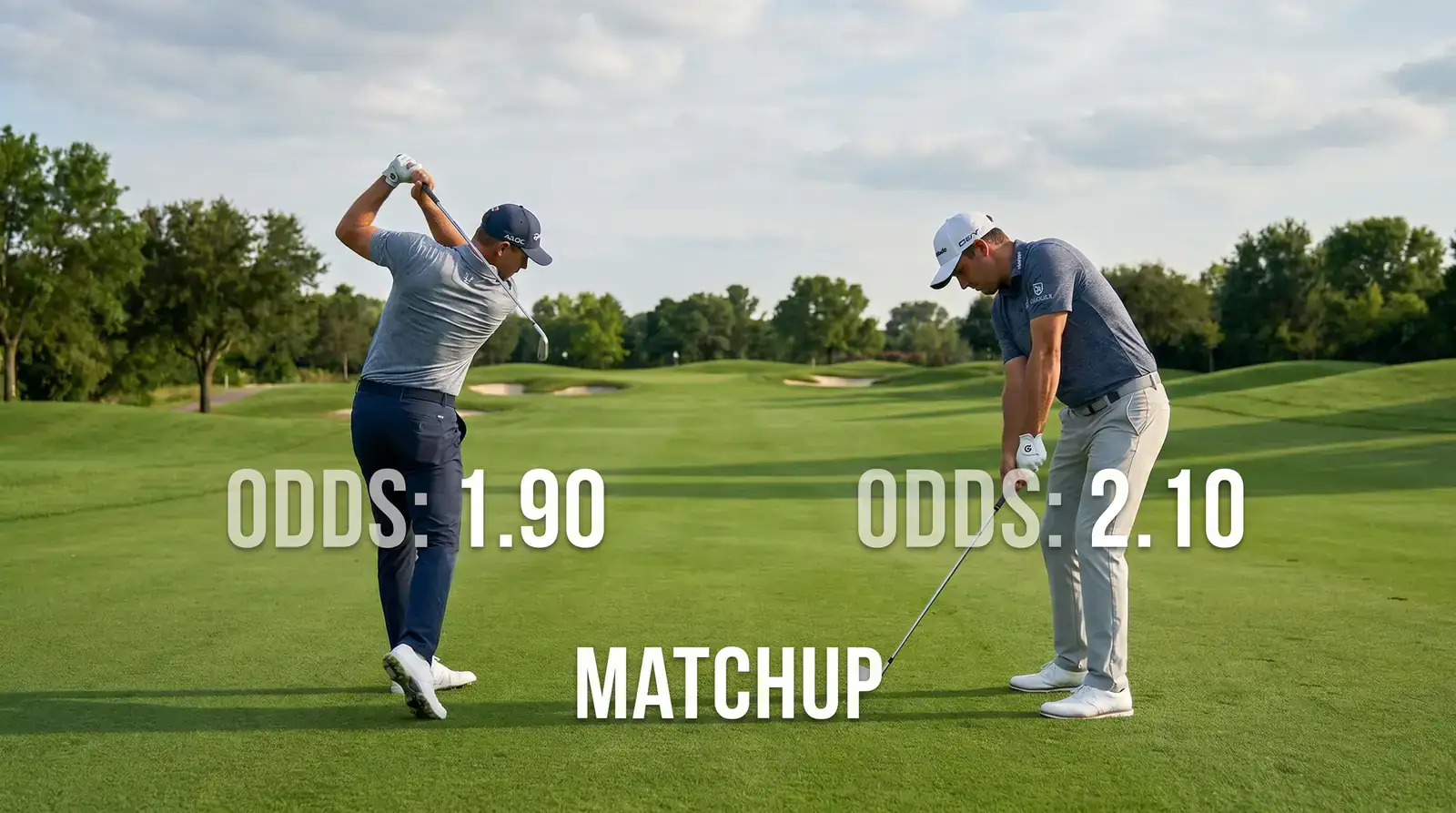 Head-to-Head Golf Wette — zwei Spieler im direkten Quotenvergleich bei H2H Wettart erklärt