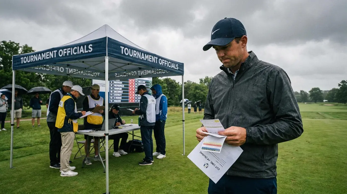 Golf-Turnier Cut-Linie: mehr als die Hälfte der Spieler scheidet nach Runde 2 aus