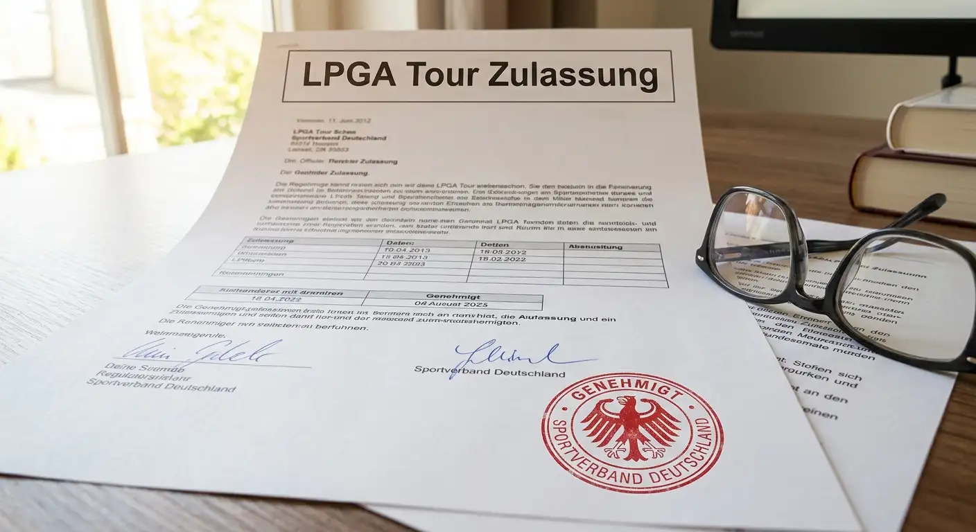 GGL-Zulassung der LPGA Tour für deutsche Sportwetten — pauschal genehmigte Wettarten und Einschränkungen