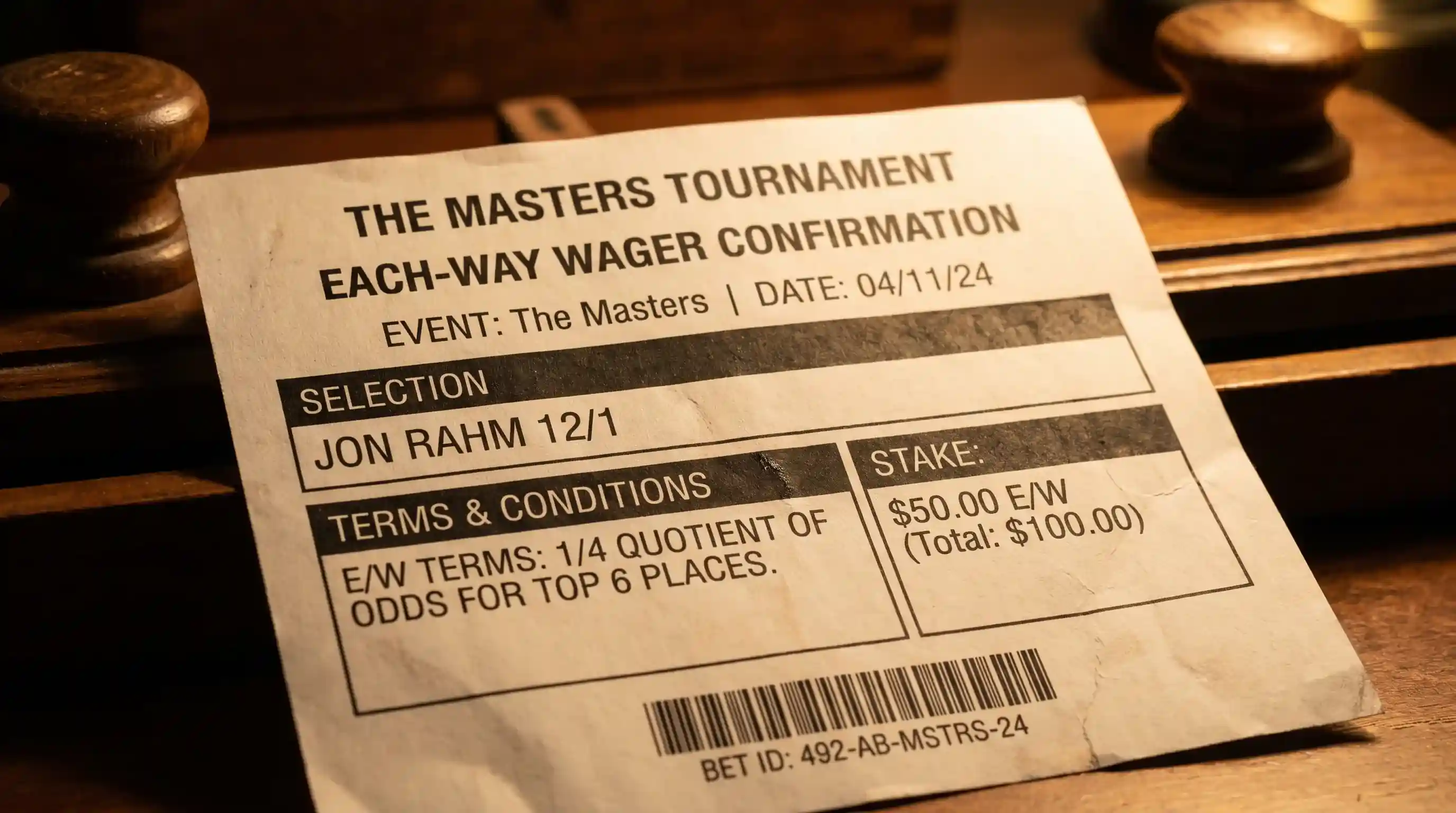 Each-Way Wetten beim US Masters – Platzierungsbrüche, Top-X-Bedingungen und GGL-Status für deutsche Golf-Wetter