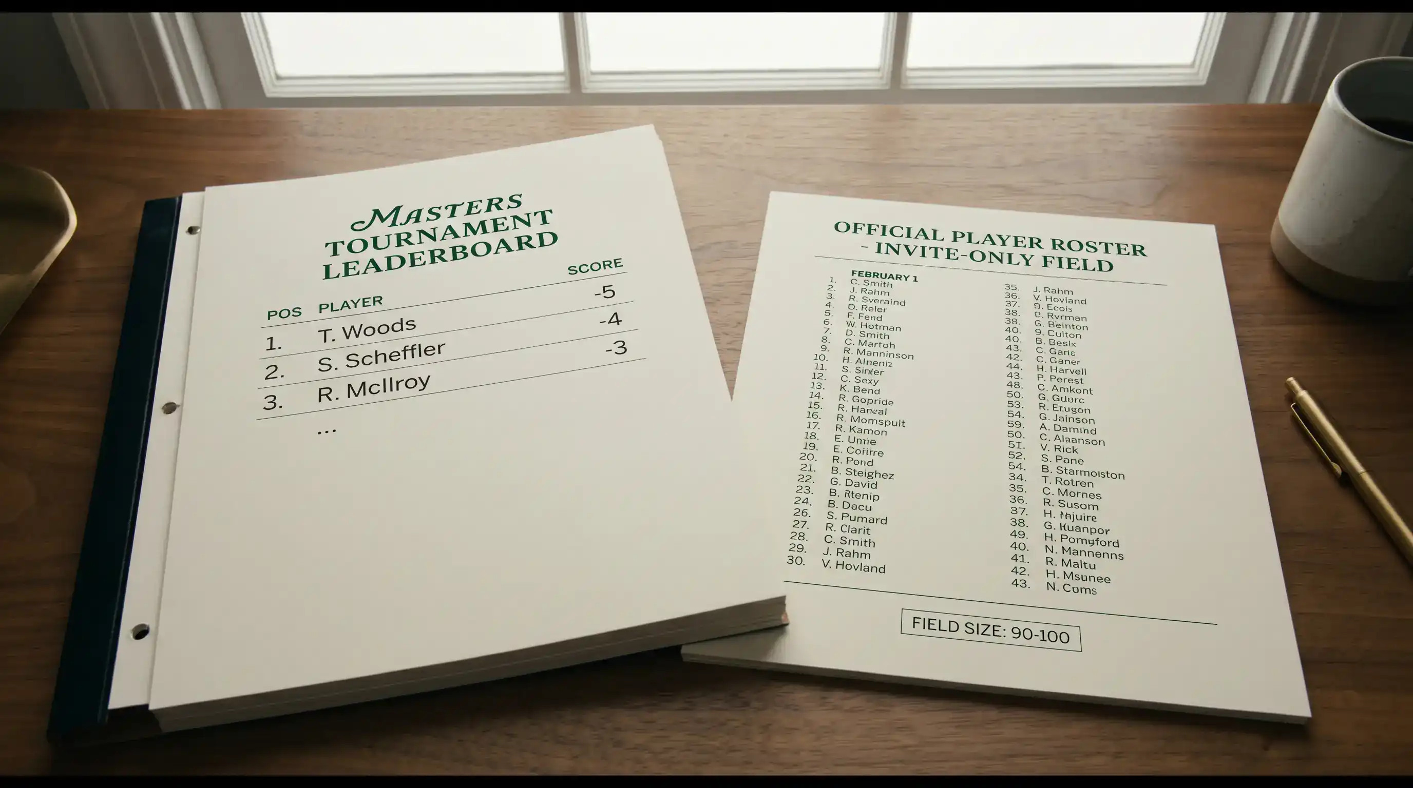 US Masters Augusta Feldstruktur – kleineres Einladungsfeld und Wirkung auf Golf Wetten Quotenstruktur erklärt