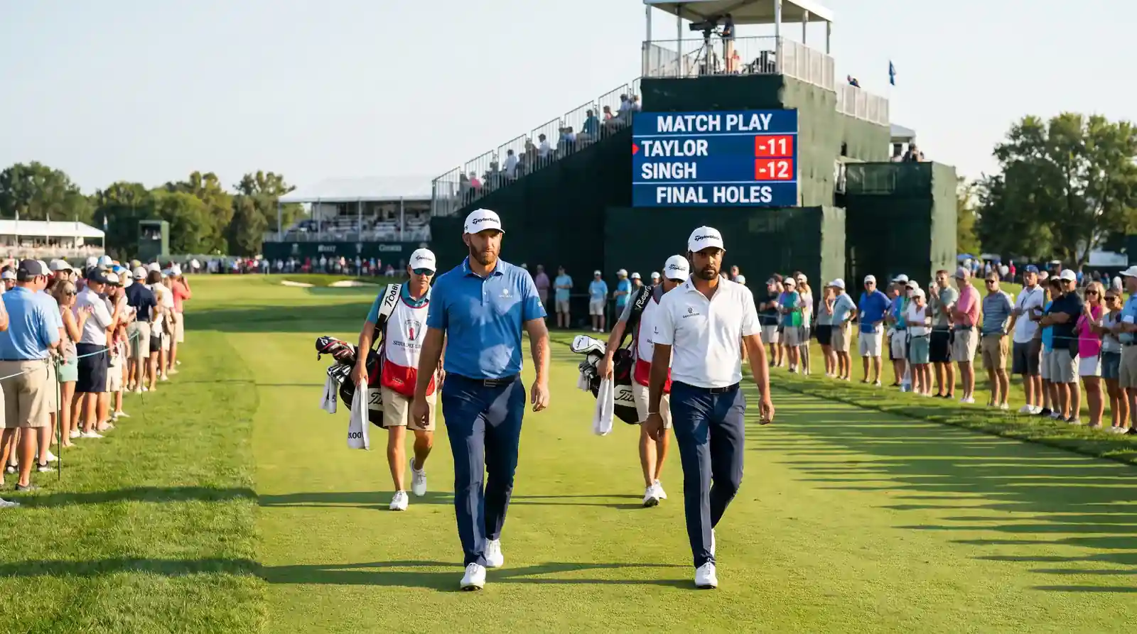 Head-to-Head Golf Direktvergleich: Zwei Spieler im binären Wettduell über vier Turnierrunden