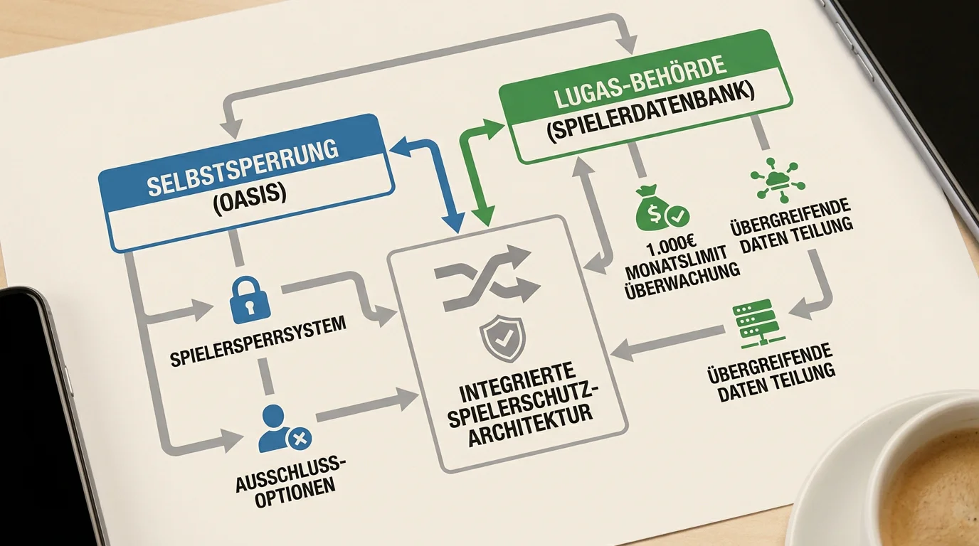 OASIS und LUGAS Spielerschutzsysteme für Golf Wetten in Deutschland — anbieterübergreifende Schutzinstrumente