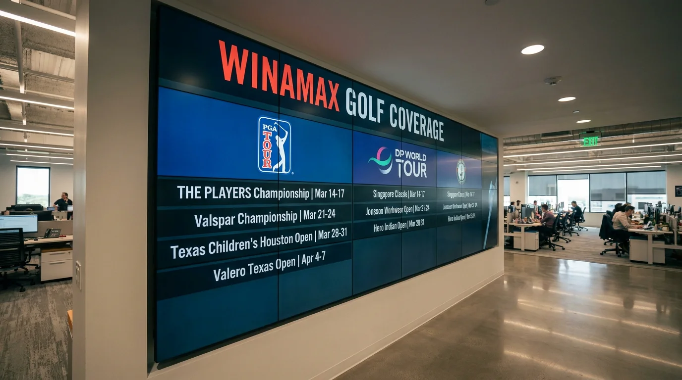 Winamax PGA Tour und DP World Tour Abdeckung – Golf Wettmärkte für deutsche Nutzer bei GGL-lizenziertem Anbieter